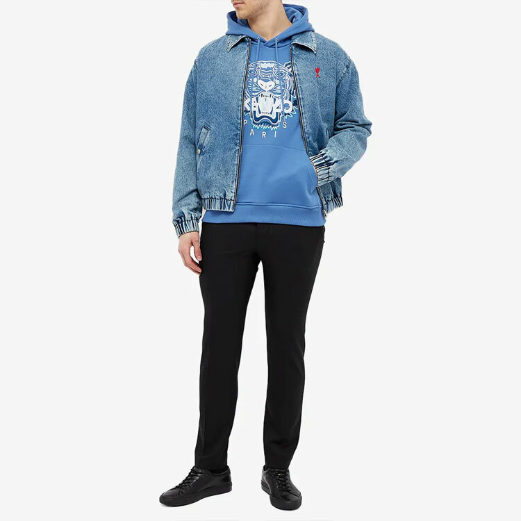 【代購】KENZO Sweatshirts Men Blue