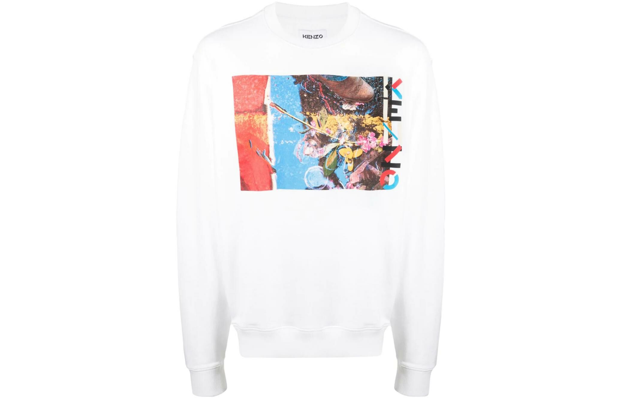 【代購】KENZO Sweatshirts Men White