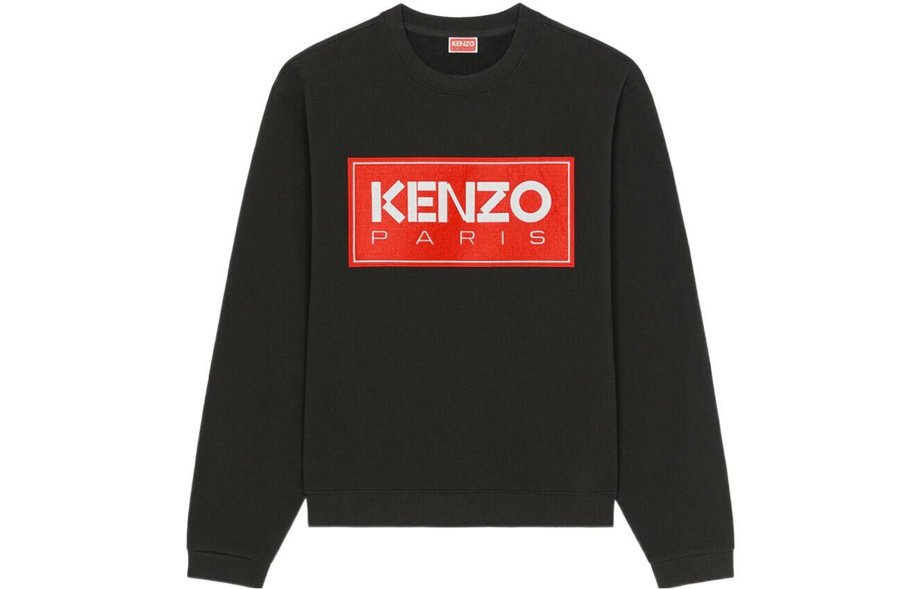 【代購】KENZO Logo-patch Crew-neck Sweatshirt