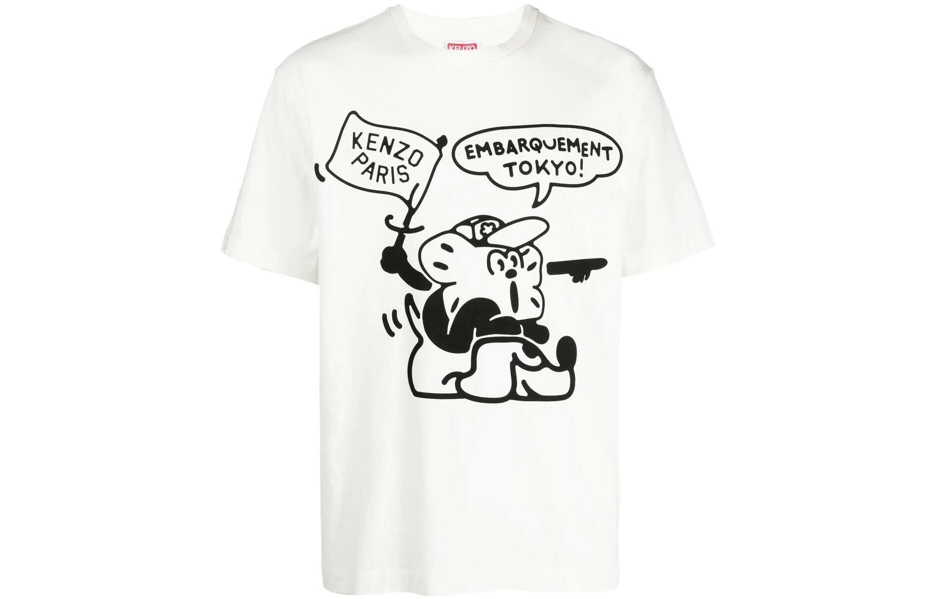 【代購】KENZO Boke Boy Travels Crewneck T-Shirt