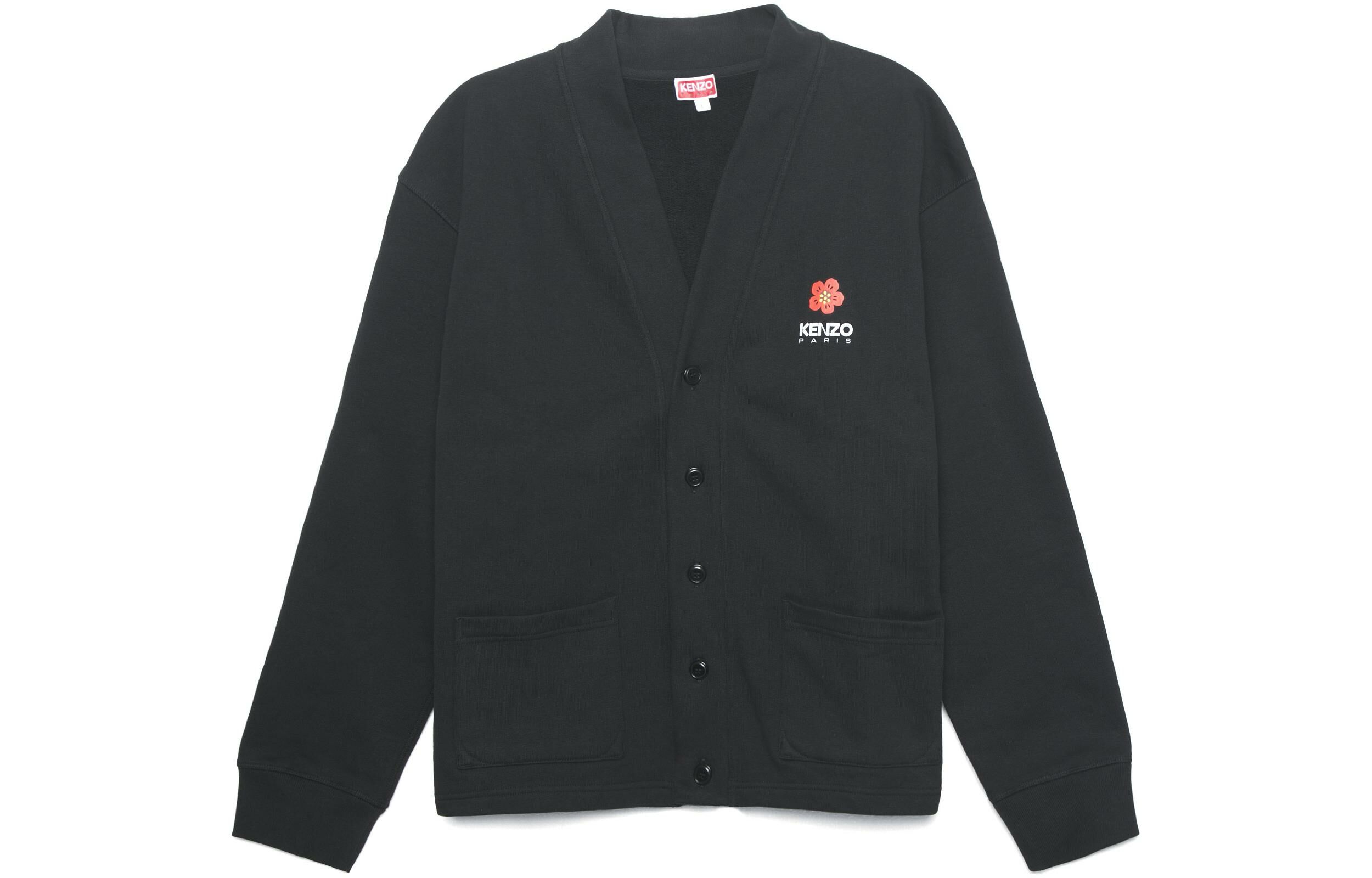 【代購】KENZO Logo-Printed Button-Up Cardigan