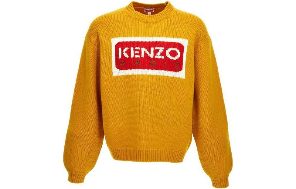 【代購】KENZO Logo Intarsia Knitted Crewneck Jumper