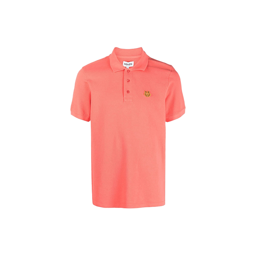 【代購】KENZO Polo Shirts Men Coral Pink