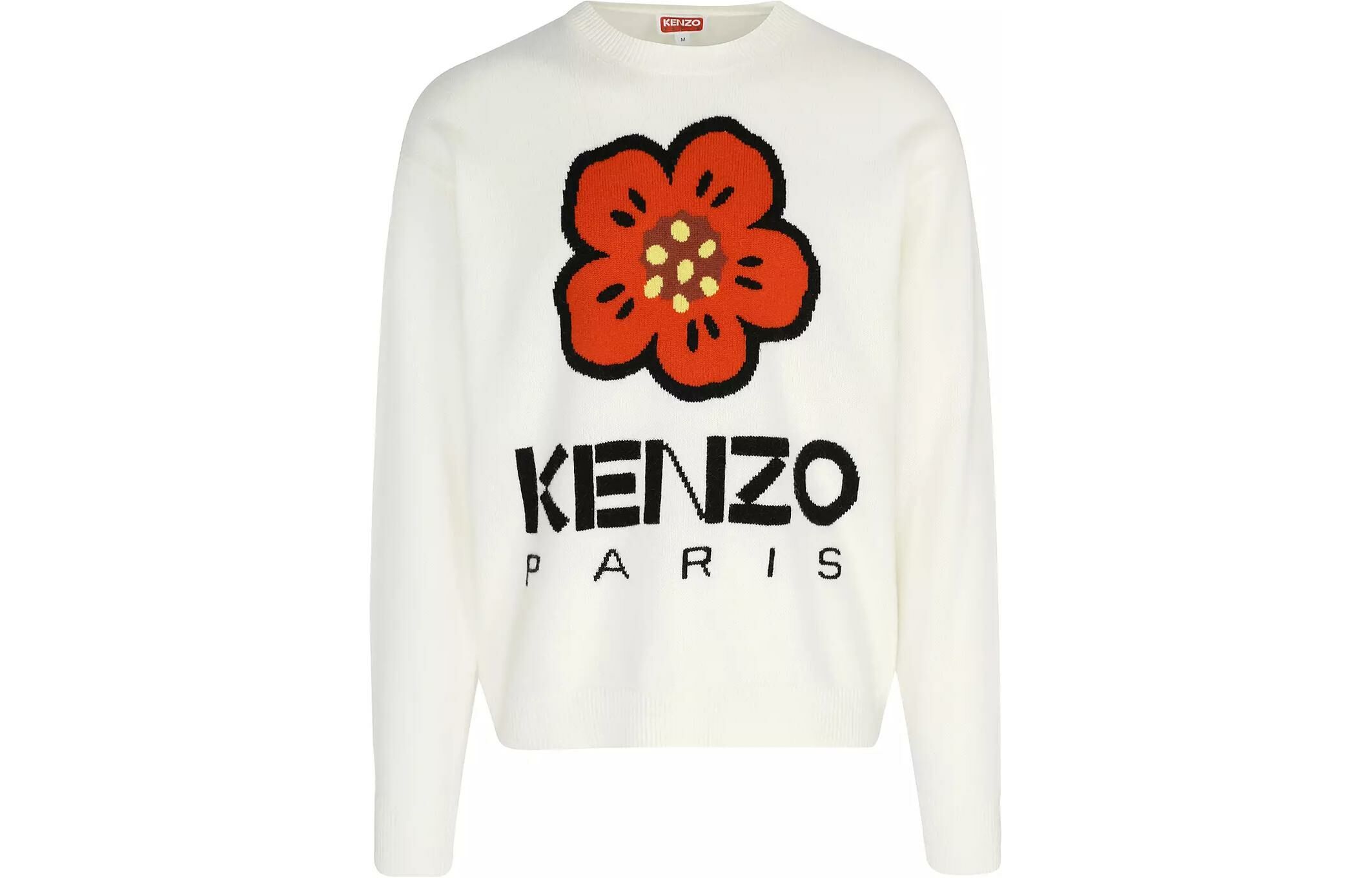 【代購】KENZO Boke Flower Logo Intarsia Crewneck Jumper