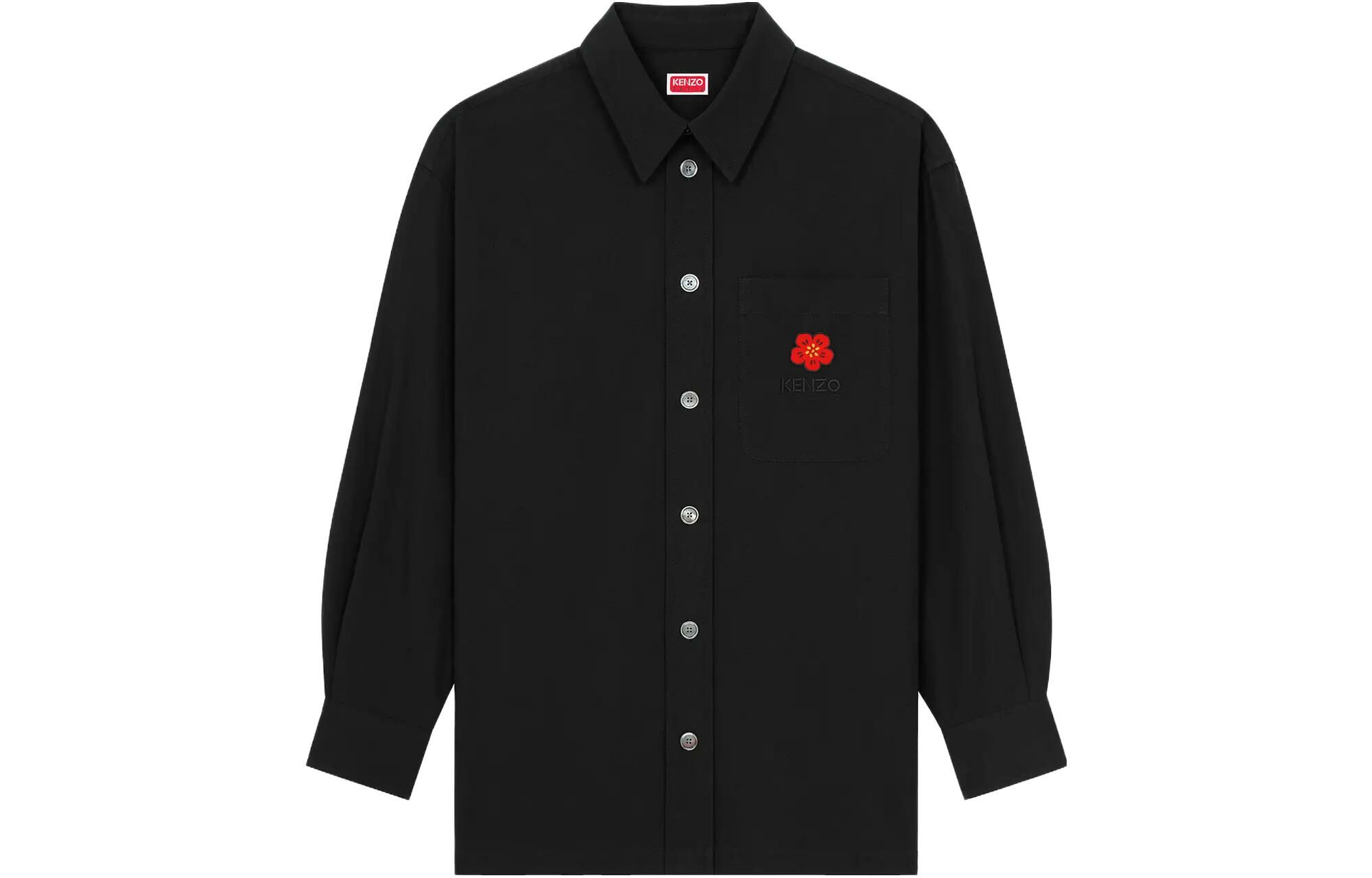 【代購】KENZO Boke Flower Cotton Shirt