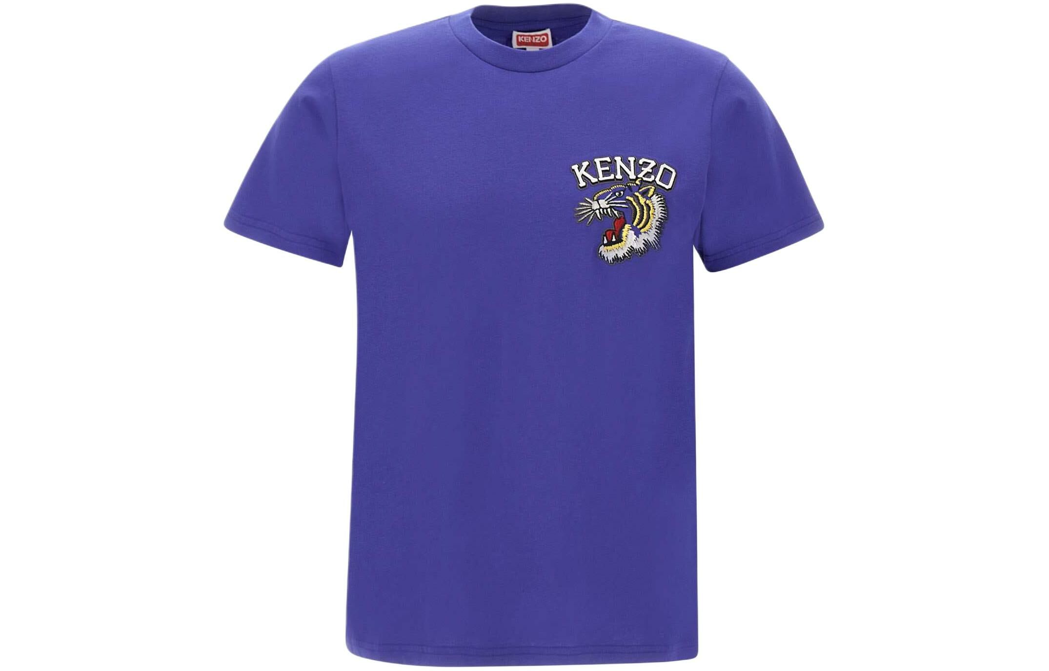 【代購】KENZO Tiger Embroidered Crewneck T-Shirt