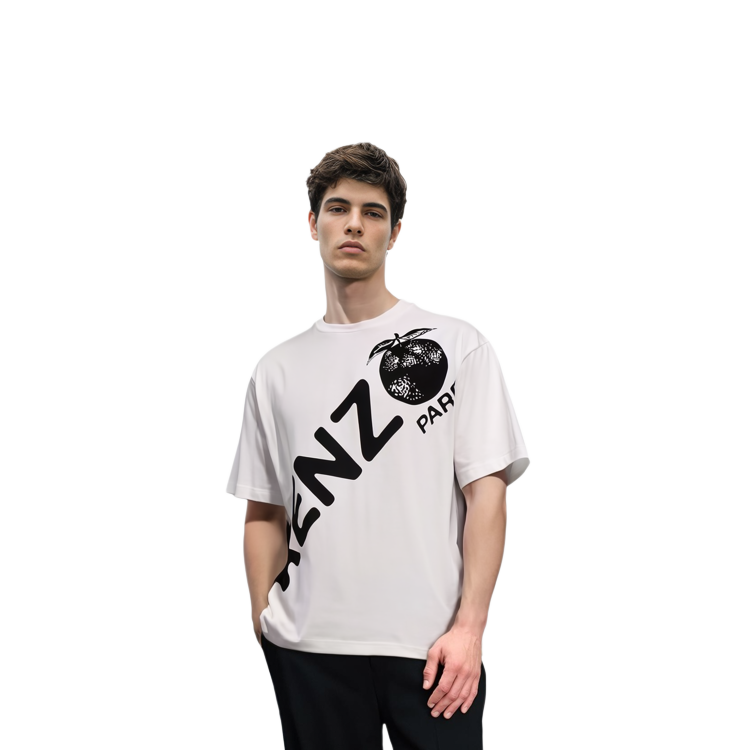 【代購】KENZO Logo Printed Crewneck T-Shirt