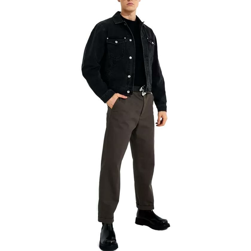 【代購】KENZO Mid-rise Straight-leg Trousers