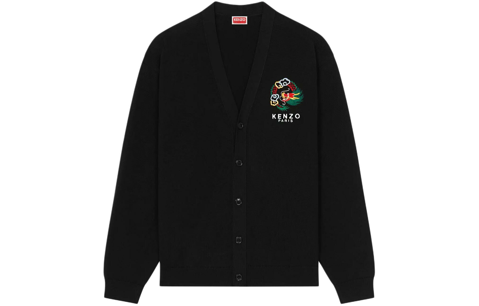 【代購】KENZO SS24 Knitwear Men's Black