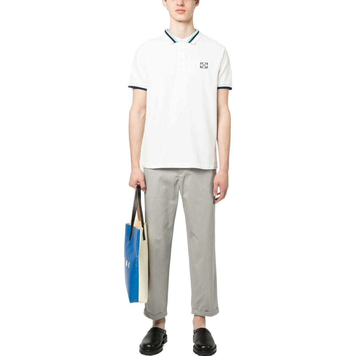 【代購】KENZO Polo Shirts Men White