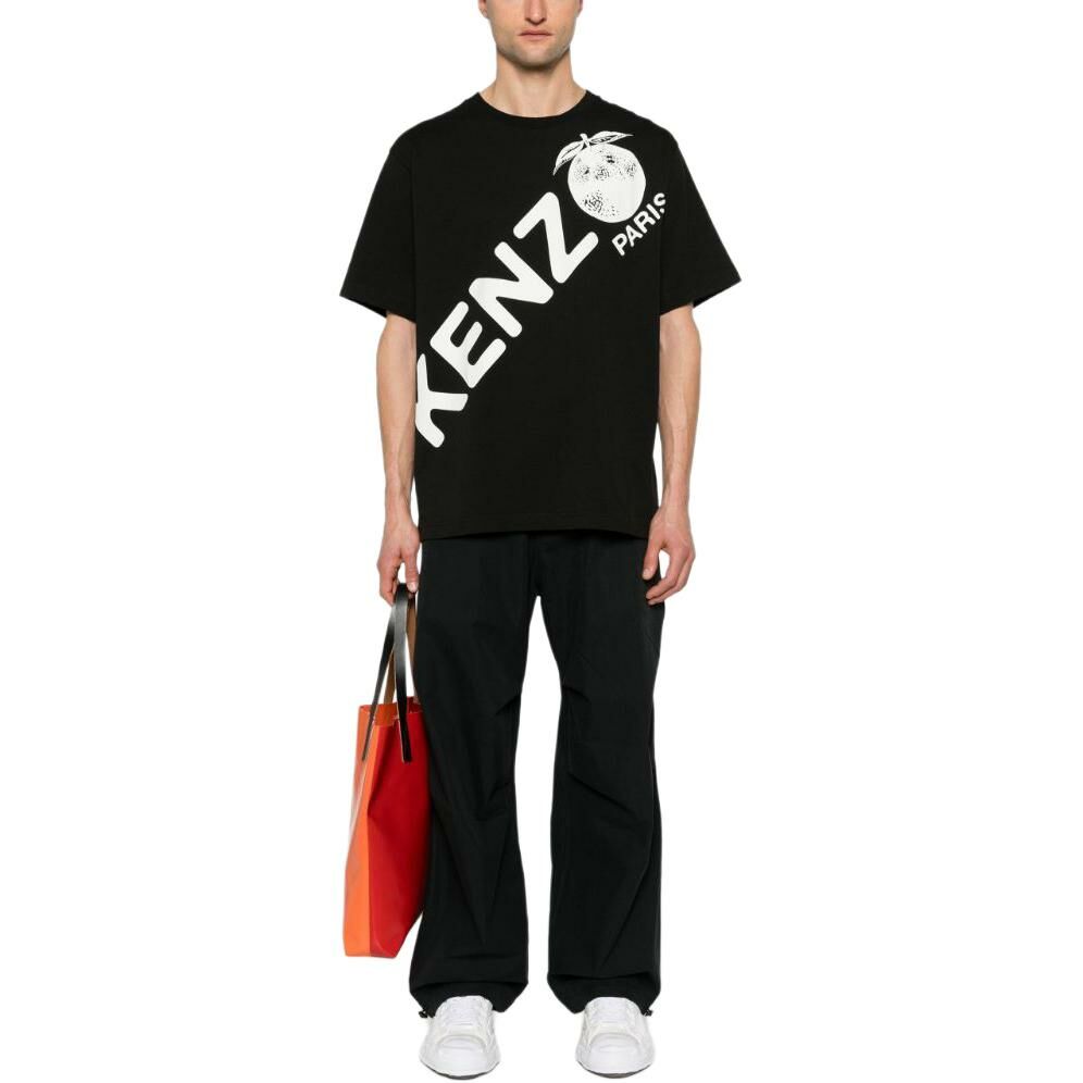 【代購】KENZO Logo Printed Crewneck T-Shirt