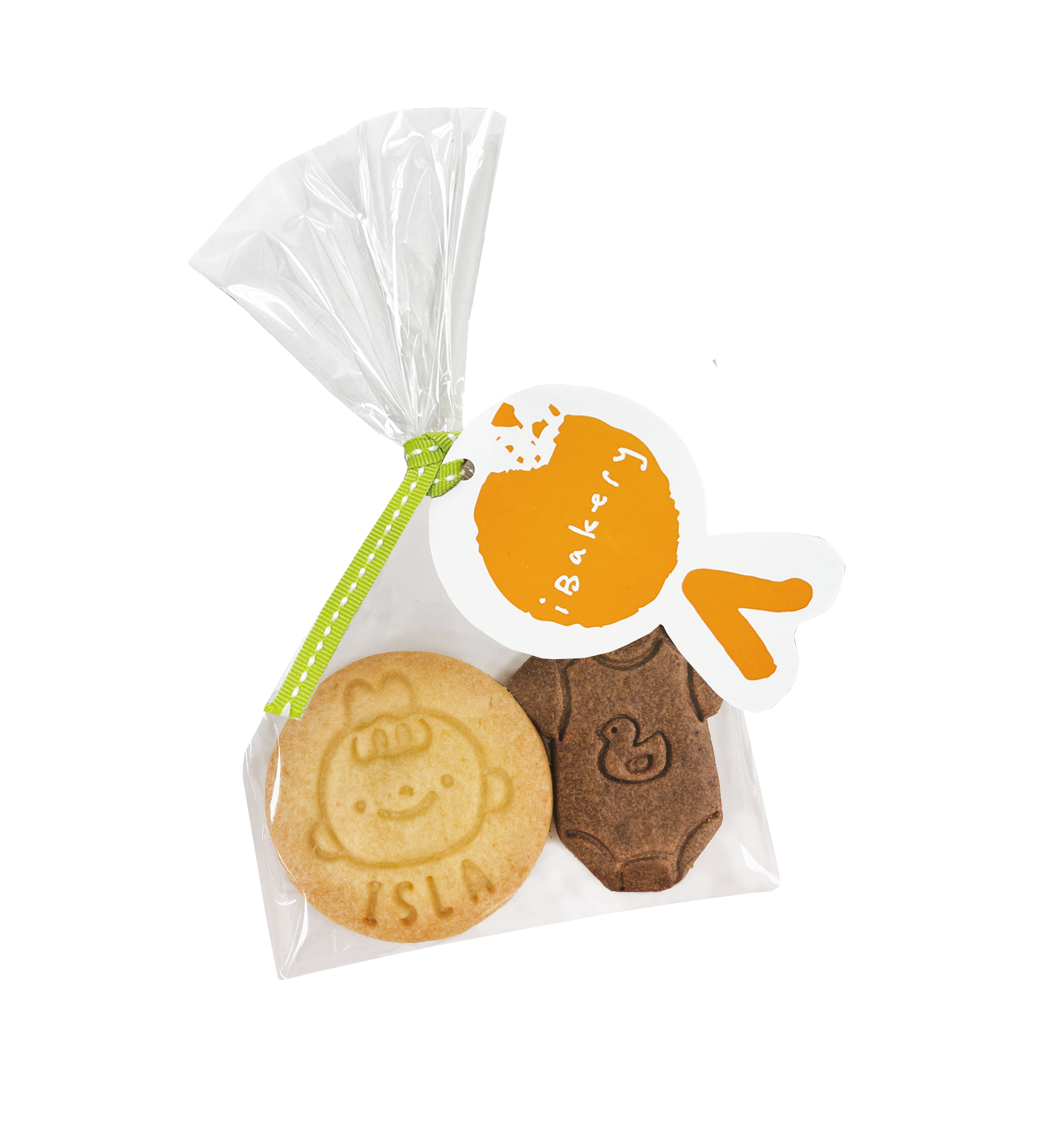 生日派對百日宴滿月回禮曲奇 (2片裝)