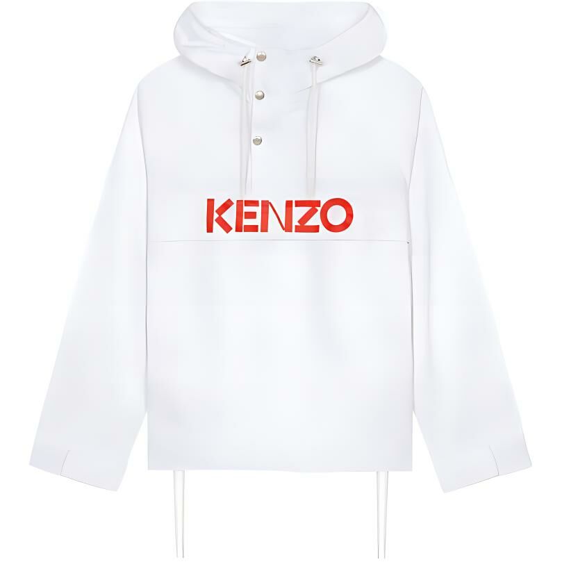 【代購】KENZO Logo Printed Drawstring Hoodie