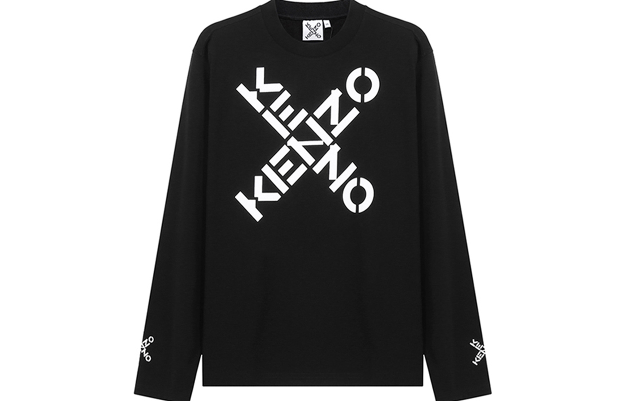 【代購】KENZO Sweatshirts Men Black