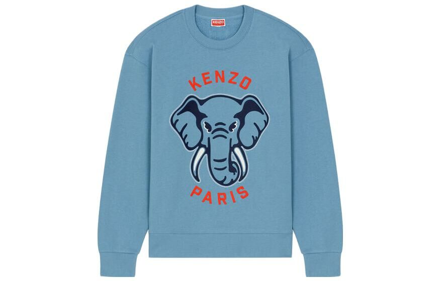 【代購】KENZO Sweatshirts Men Blue