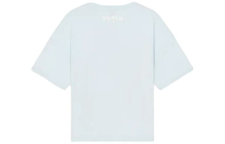 【代購】KENZO Drawn Varsity' T-Shirt T-Shirt Men's Light Blue