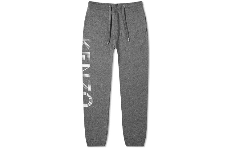 【代購】KENZO Casual Pants Men Coal Black