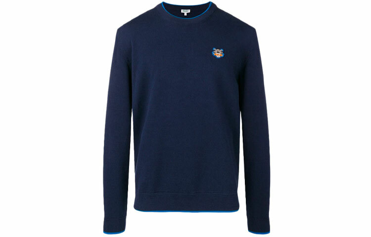 【代購】KENZO Sweatshirts Men Dark Blue