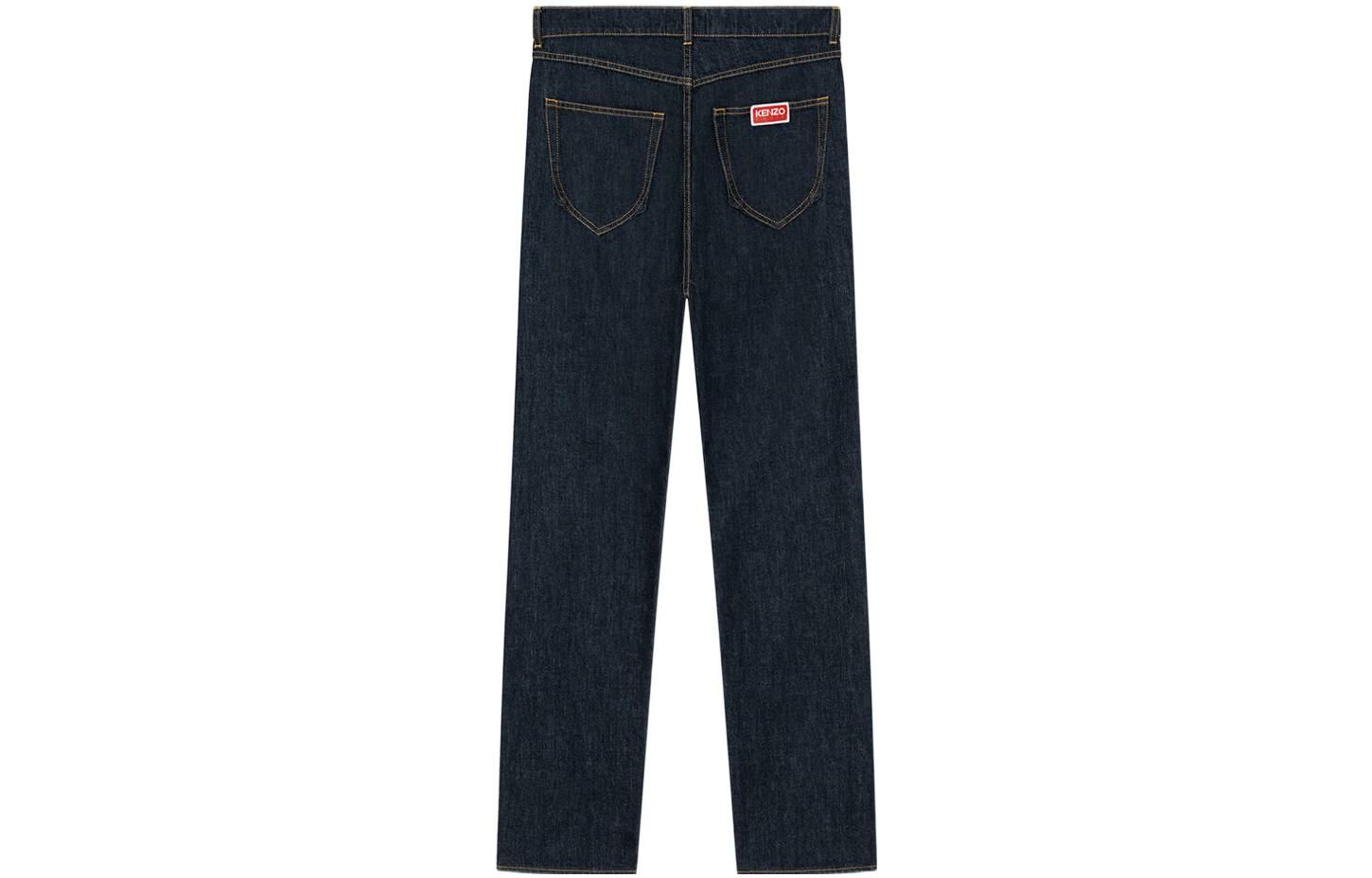 【代購】KENZO Asagao Straight Leg Jeans
