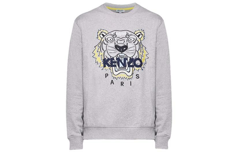 【代購】KENZO Sweatshirts Men Gray
