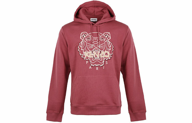 【代購】KENZO Sweatshirts Men Deep Red