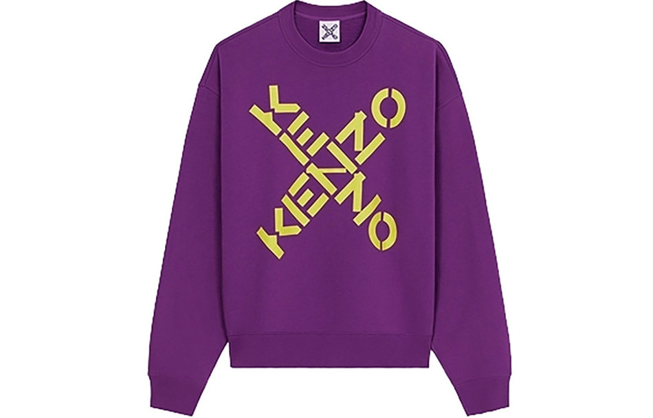 【代購】KENZO Sweatshirts Men Purple