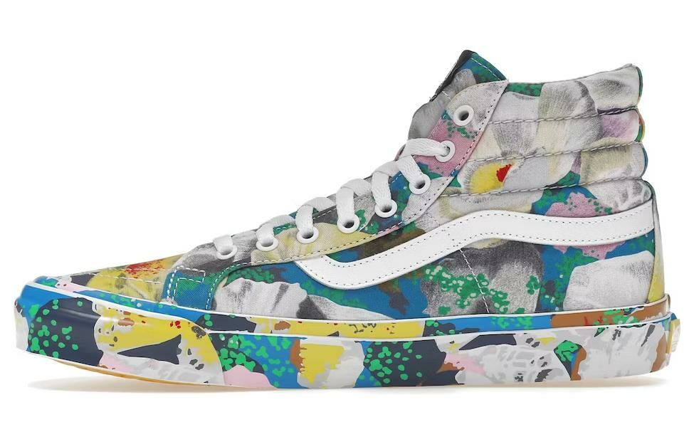 【代購】Vans Sk8-Hi KENZO Floral Yellow