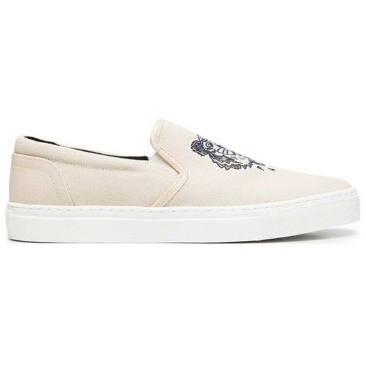 【代購】KENZO K-Skate Skateboard Shoes Men Low-Top Beige