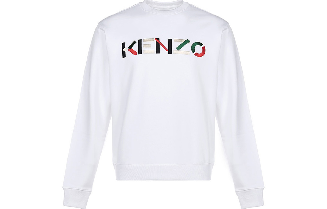 【代購】KENZO Sweatshirts Men White