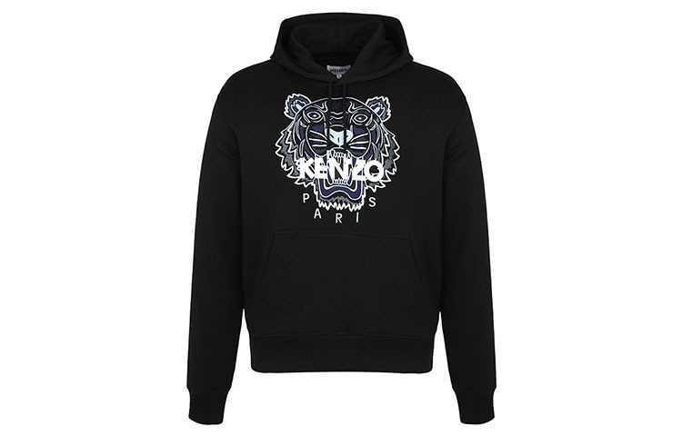【代購】KENZO Classic Tiger Head Sweatshirts Men Black