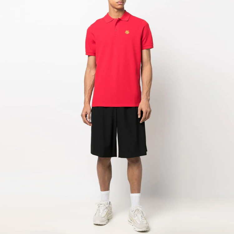 【代購】KENZO Polo Shirts Men Red