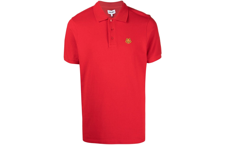 【代購】KENZO Polo Shirts Men Red