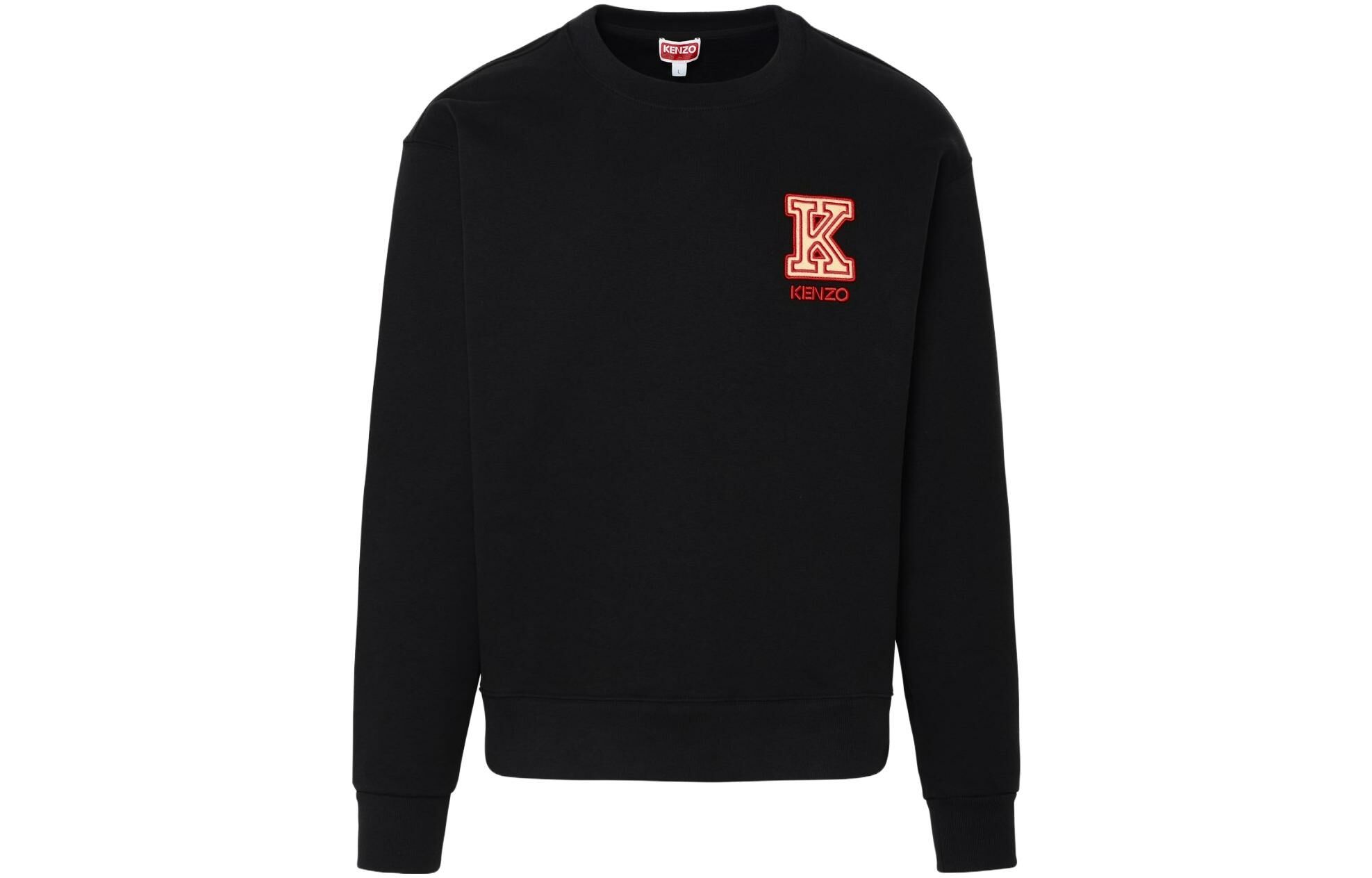【代購】KENZO Logo Embroidered Crewneck Sweatshirt
