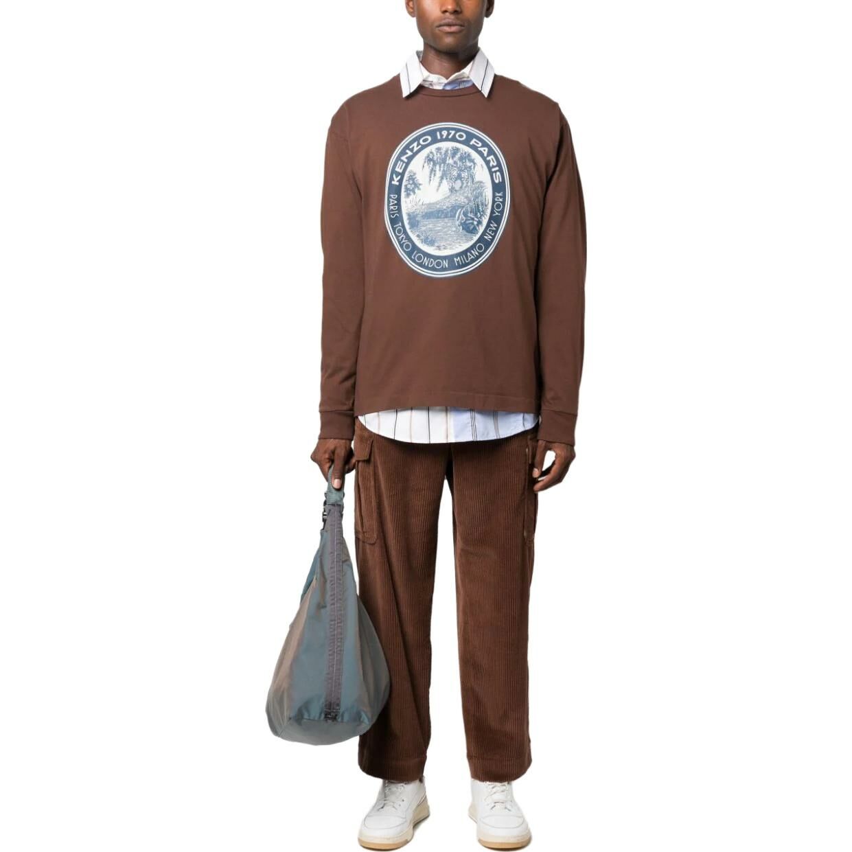 【代購】KENZO T-Shirts Men Brown