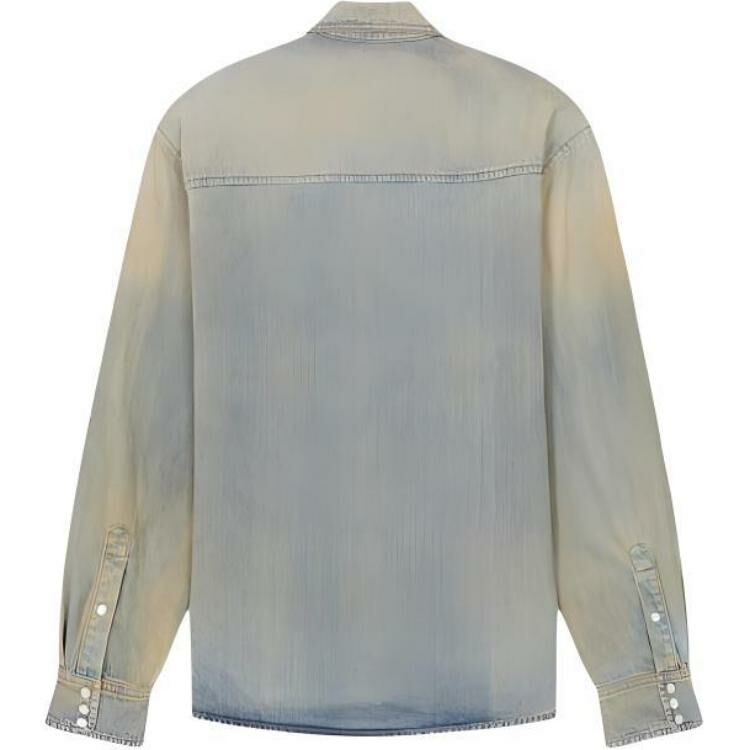 【代購】KENZO Drawn Varsity Denim Western Shirt