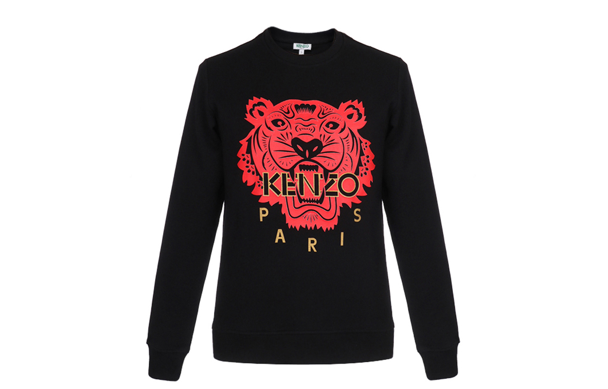 【代購】KENZO Sweatshirts Men Black