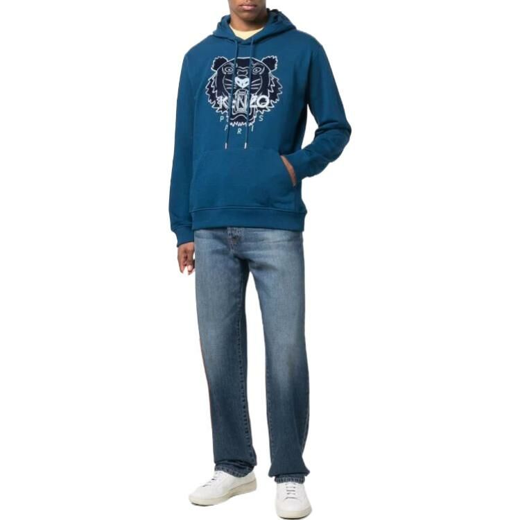 【代購】KENZO Sweatshirts Men Navy Blue