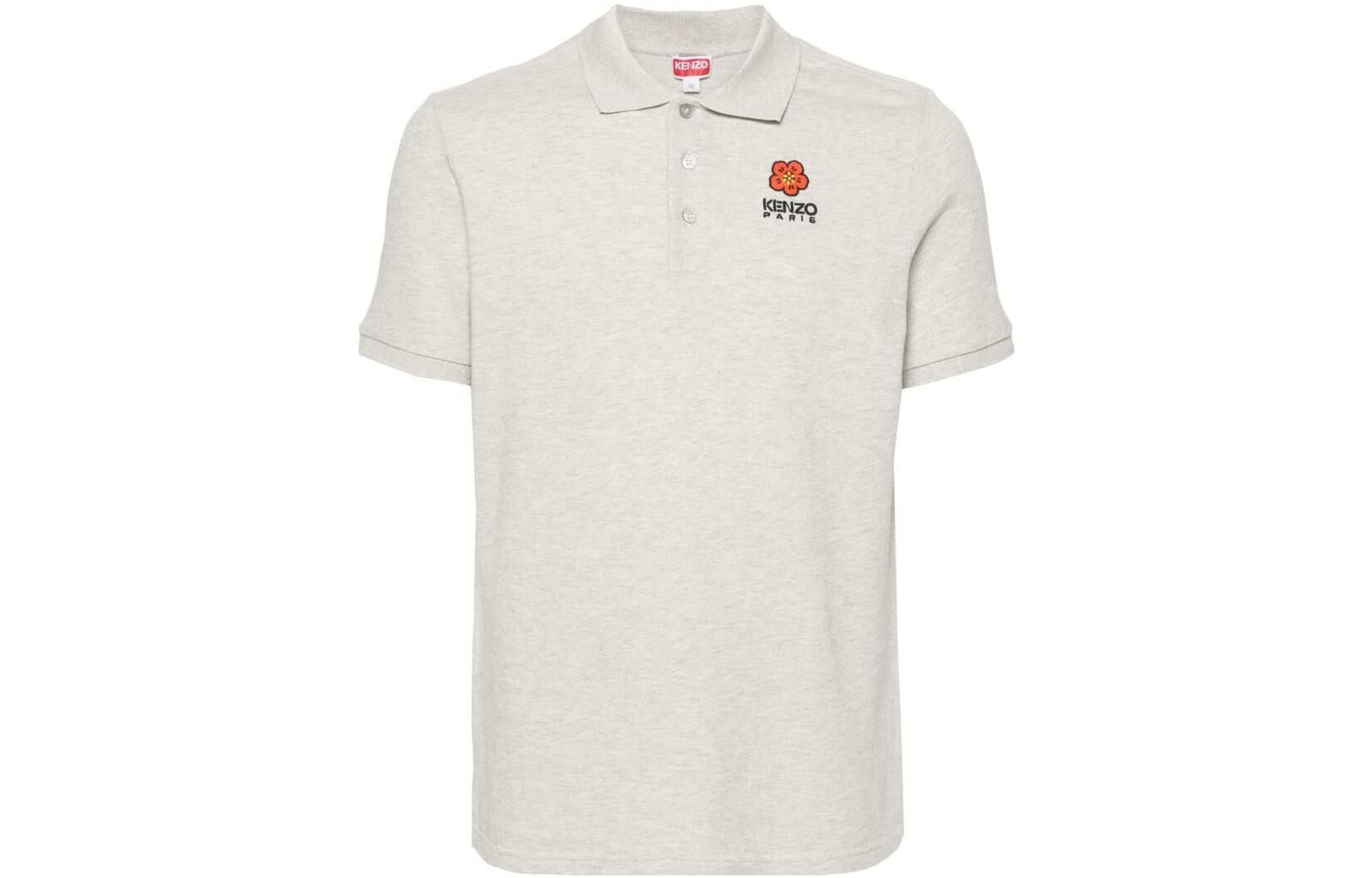 【代購】KENZO Boke Flower Crest Short-Sleeved Polo Shirt