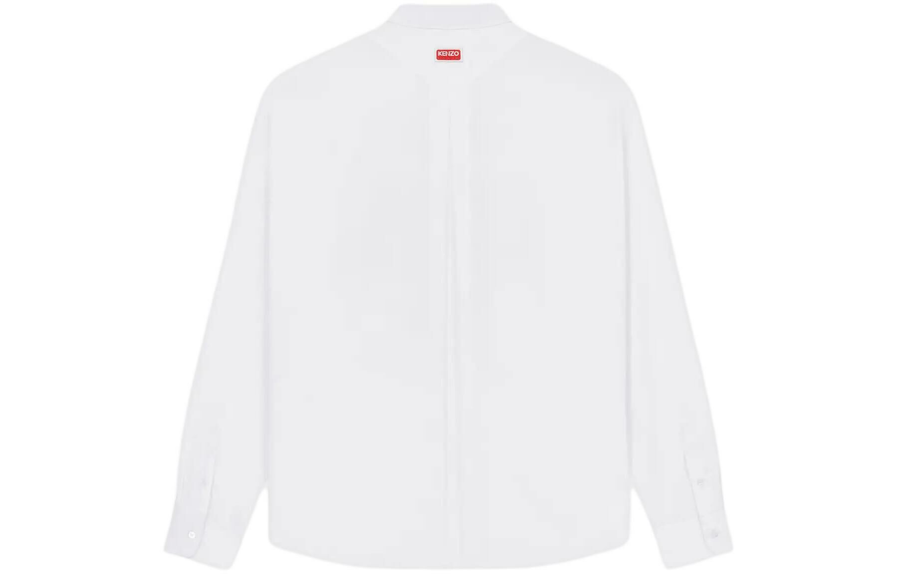 【代購】KENZO Logo Tiger Printed Buittoned Shirt