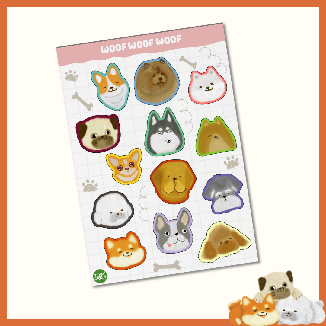 Pet Series - Dog Sticker