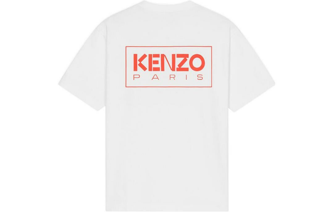 【代購】KENZO Letter Logo T-Shirts Men White