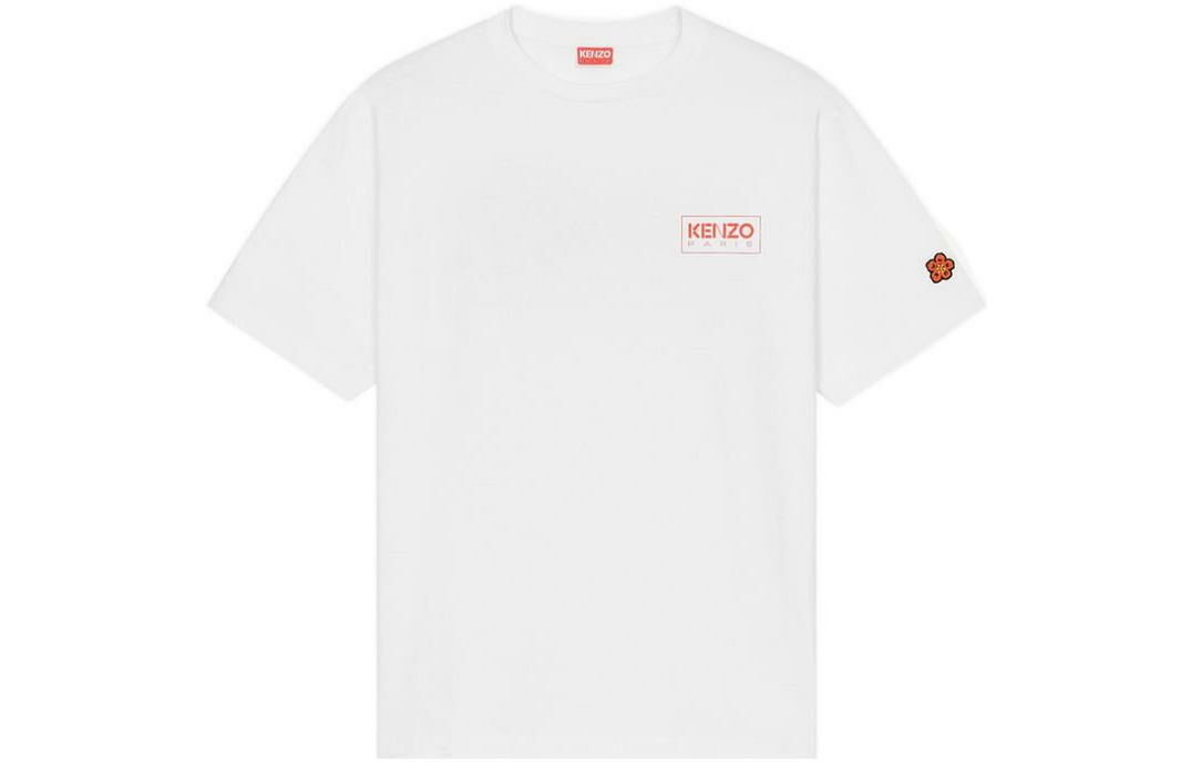 【代購】KENZO Letter Logo T-Shirts Men White