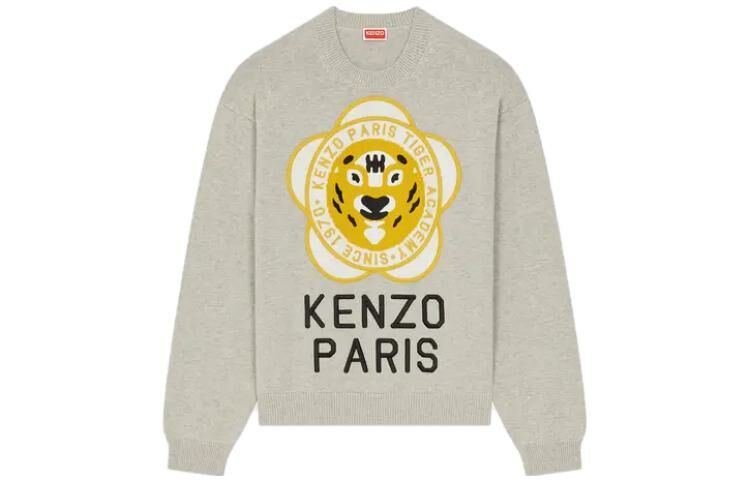 【代購】KENZO Logo Embroidered Crewneck Sweater