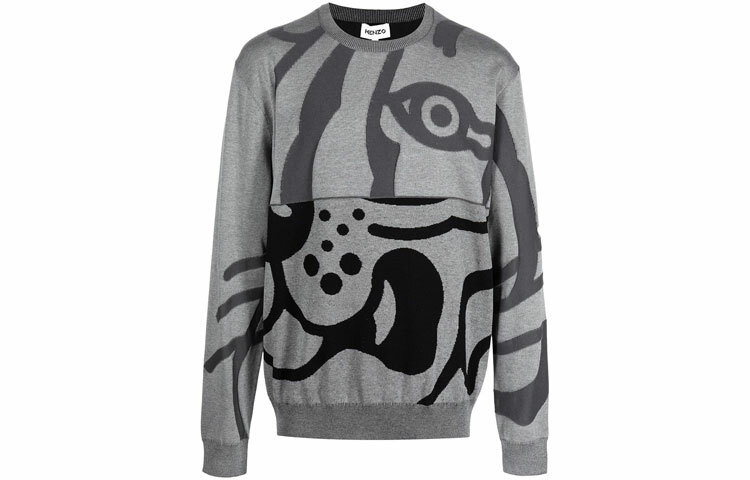 【代購】KENZO Sweatshirts Men Gray