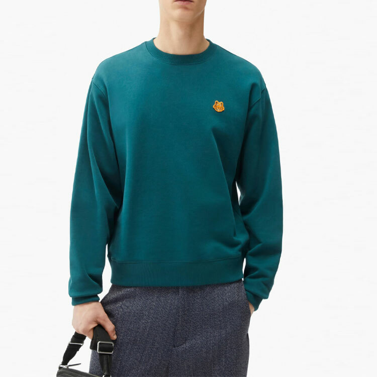 【代購】KENZO Sweatshirts Men Navy Blue