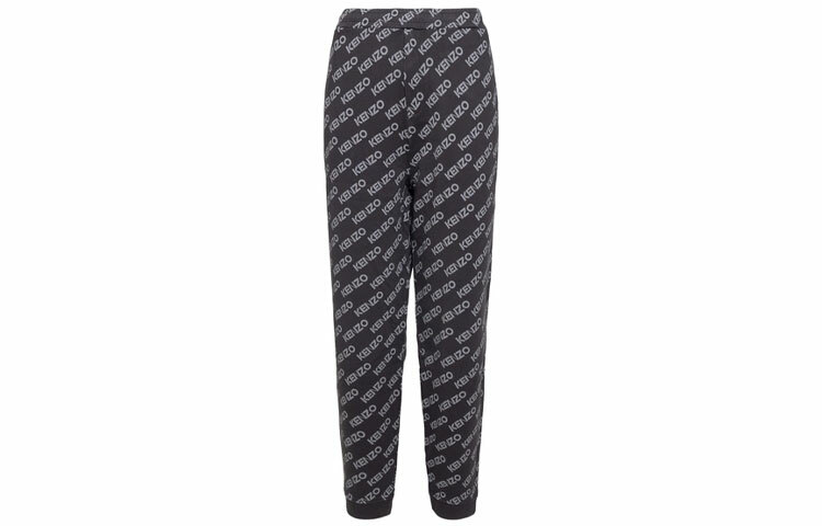 【代購】KENZO Logo-Printed Tapered Track Pants
