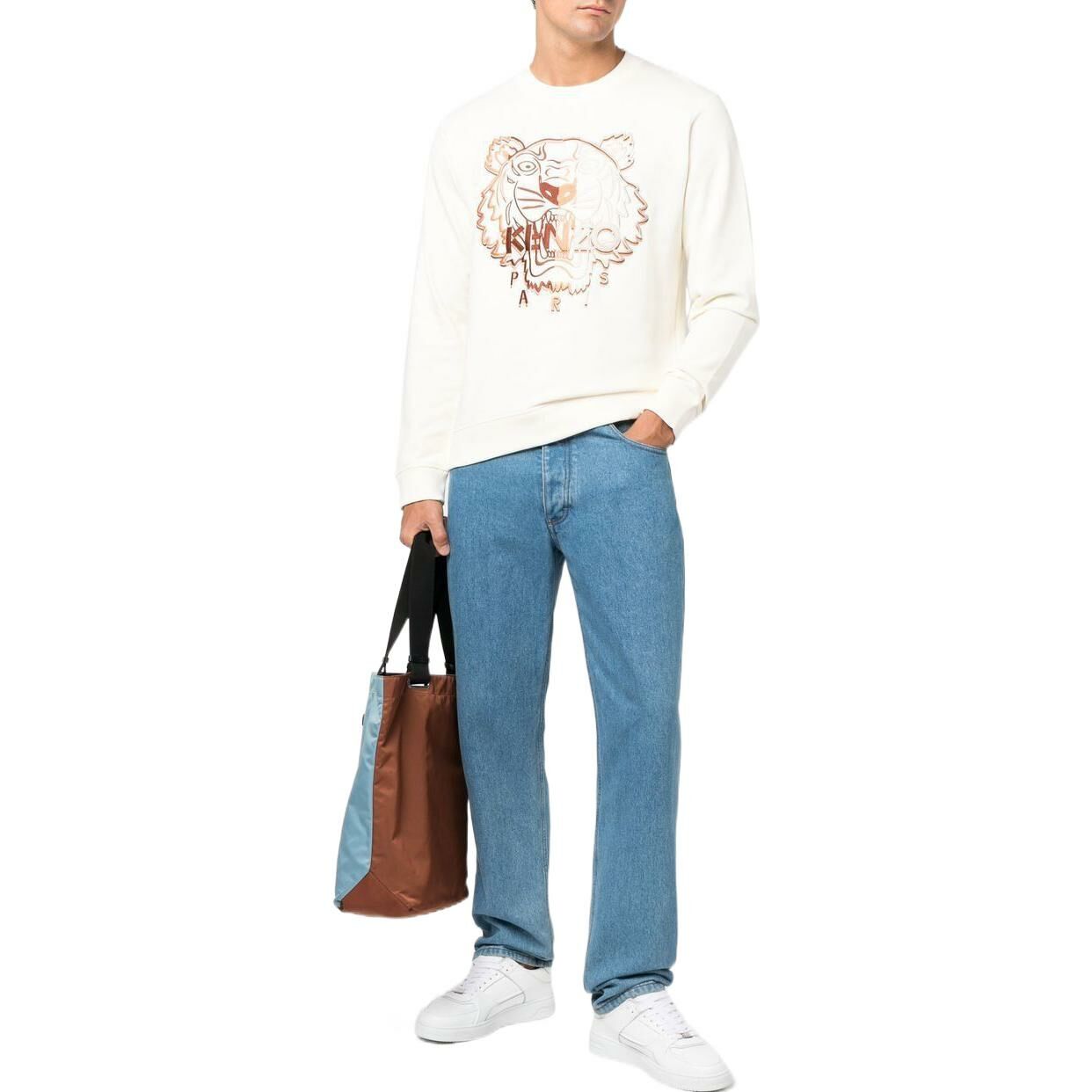 【代購】KENZO Sweatshirts Men White