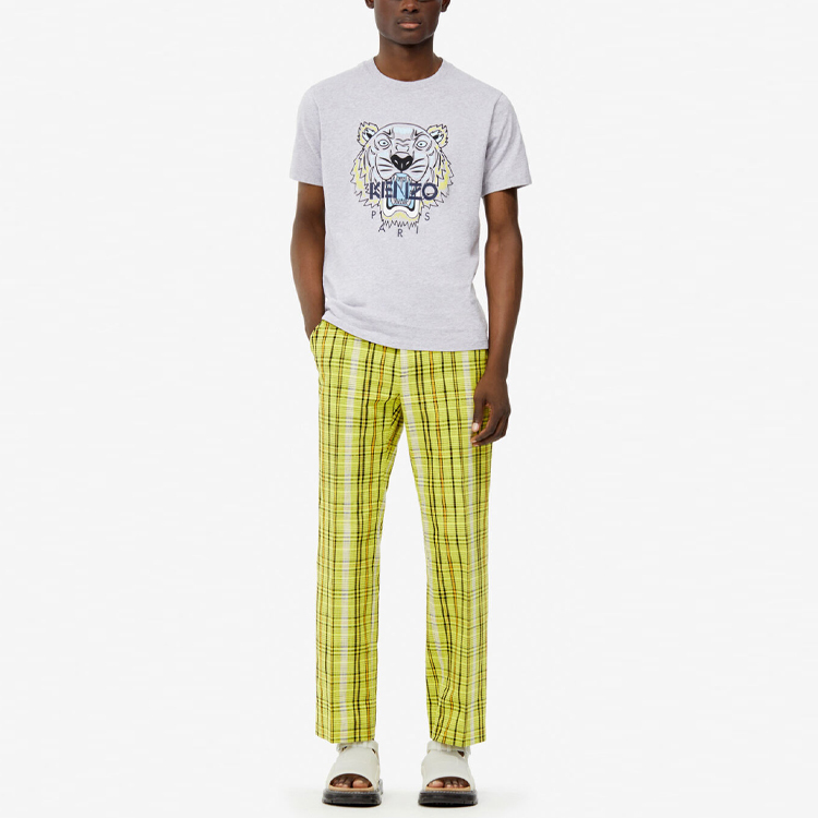 【代購】KENZO T-Shirts Men Light Gray