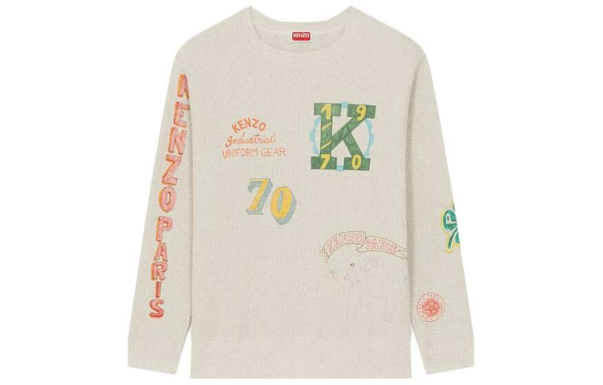 【代購】KENZO Drawn Varsity Oversized Sweatshirt