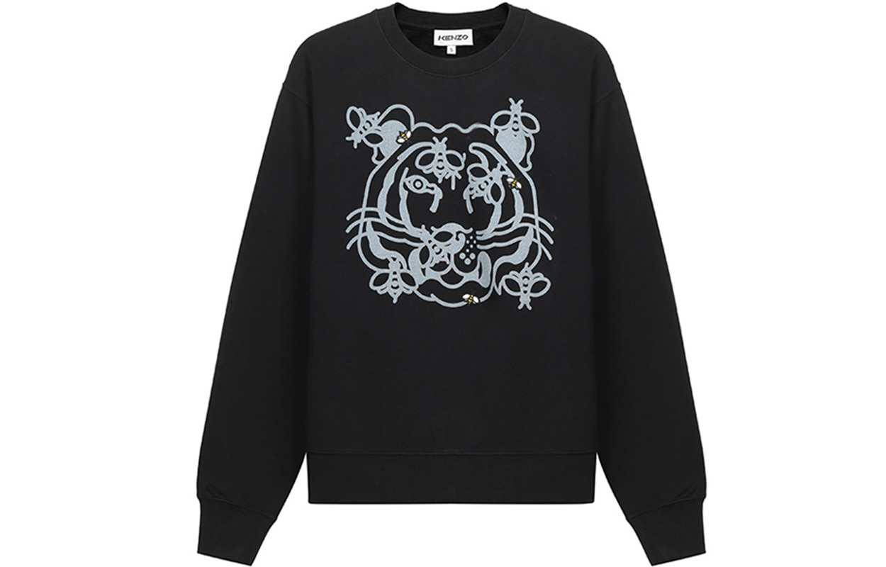 【代購】KENZO Letter Logo Sweatshirts Men Black